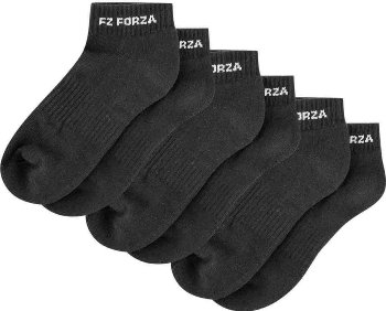 Forza Comfort Sock Short 3 Pack, 96 Black